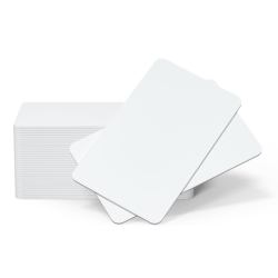 Tarjeta Blanca PVC-0,76mm. 100 ud.